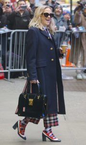 Catherine O'Hara in a Blue Coat