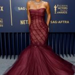 Halle Bailey Attends the 30th Annual Screen Actors Guild Awards in Los Angeles 02/24/2024