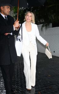 Julianne Hough in a White Blazer