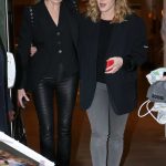 Kate Winslet in a Black Blazer Exits Her Hotel in New York 02/26/2024