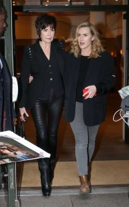 Kate Winslet in a Black Blazer
