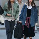 Katie Holmes in an Olive Jacket Was Seen Out with Suri Cruise in New York 02/16/2024