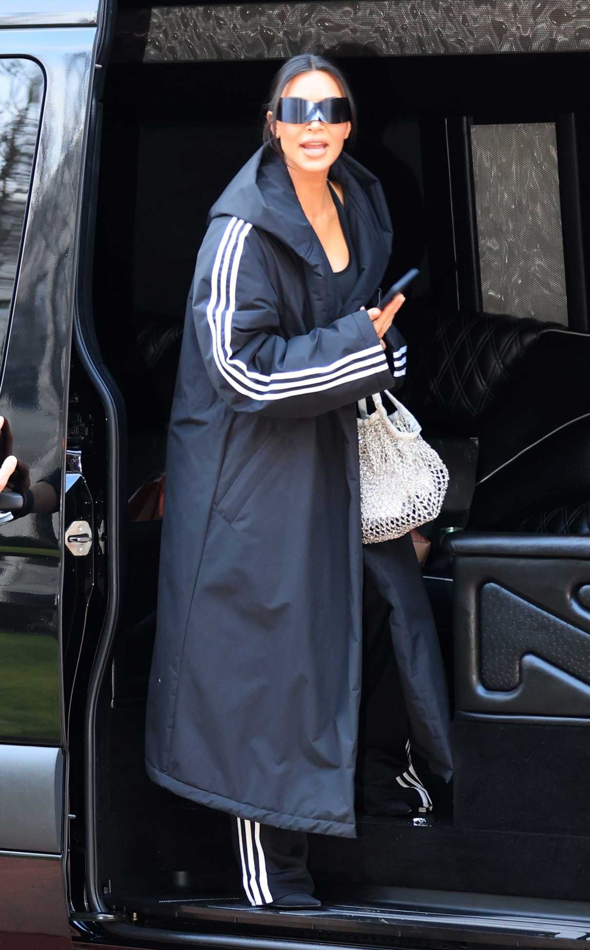 Kim Kardashian in Adidas Attire