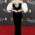 Lily Collins Attends 2024 EE BAFTA Film Awards at The Royal Festival Hall in London 02/18/2024