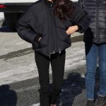 Meghan Markle in a Black Jacket Was Seen Out at the Whistler Sliding Center in Whistler 02/15/2024