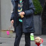Millie Bobby Brown in a Black Jacket Was Seen Out with Jake Bongiovi in Downtown Manhattan in New York City 02/17/2024