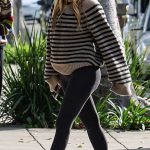 Sofia Richie in a Striped Sweater Was Seen Out in Beverly Hills 01/30/2024
