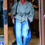 Tracee Ellis Ross in a Blue Jeans Steps Out for Lunch in Beverly Hills 02/18/2024