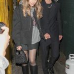 Jessica Biel in a Black Knee-Length Boots Was Seen Out with Justin Timberlake in Los Angeles 03/14/2024