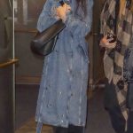 Katie Holmes in a Denim Coat Was Seen Out in NYC 03/25/2024