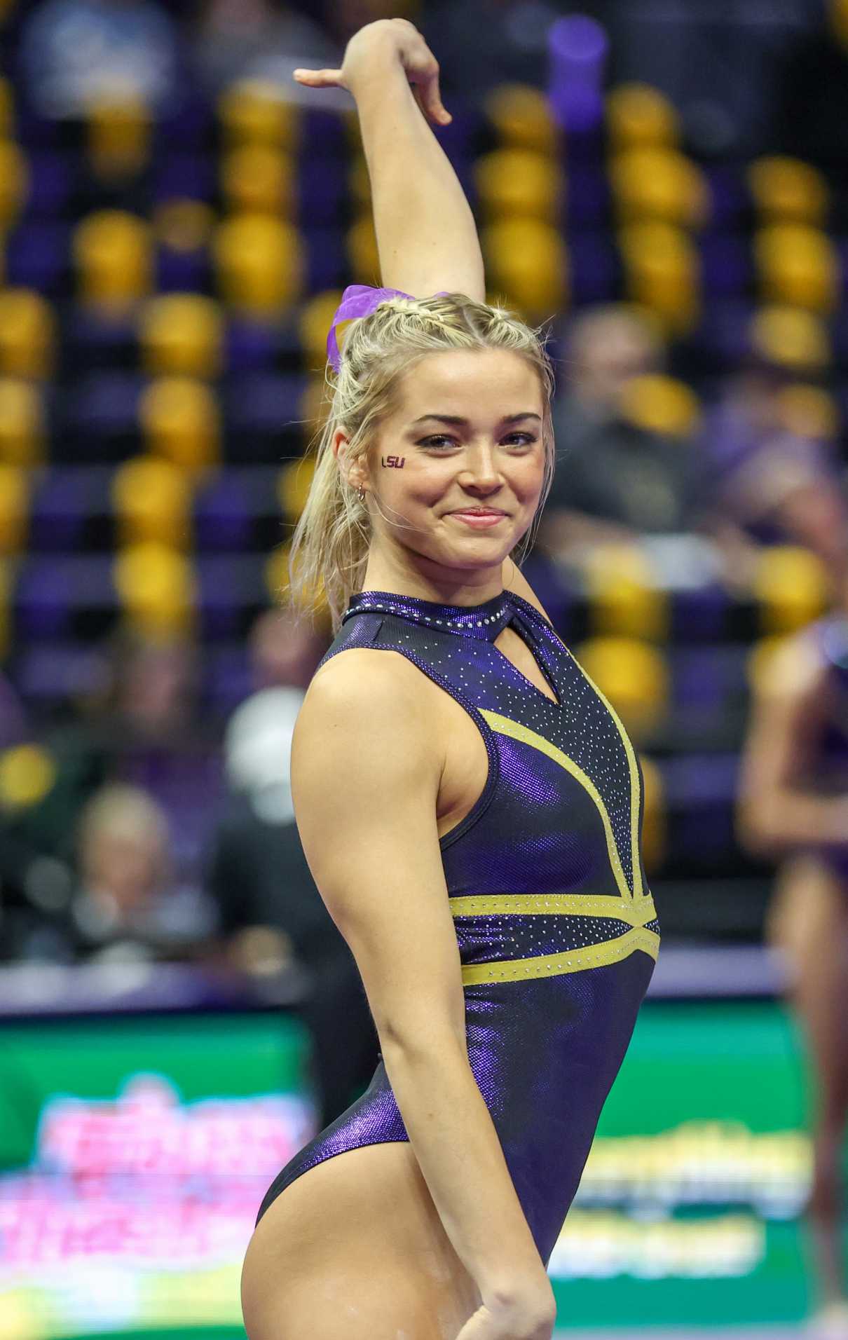 Olivia Dunne Attends Alabama V Lsu Gymnastics Meet In Baton Rouge 03 01