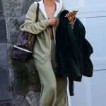 Scheana Shay in an Olive Pantsuit Was Seen Out in Los Angeles 03/17/2024