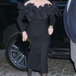 Selena Gomez in a Black Dress Steps Out in New York 03/29/2024