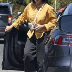 Alia Shawkat in a Yellow Shirt Was Seen Out in Los Feliz 04/07/2024