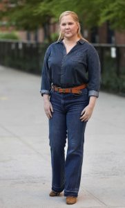 Amy Schumer in a Denim Outfit