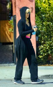 Camila Cabello in a Black Outfit