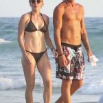 Ellie Goulding in a Brown Bikini Was Seen Out with Her Boyfriend Armando Perez on the Beach in Costa Rica 03/29/2024