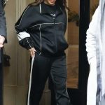 Eva Longoria in a Black Tracksuit Leaves Her Hotel in Paris 04/02/2024