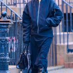 Irina Shayk in a Black Outfit Was Seen Out in New York 04/08/2024
