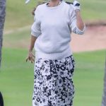 Jessica Alba in a Black Cap Was Spotted Golfing with Her Husband on Kauai in Hawaii 04/01/2024