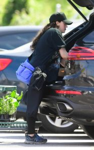 Kat Dennings in a Black Cap