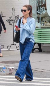 Katie Holmes in a Blue Jeans