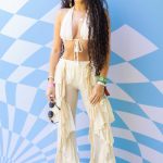 Madison Pettis Attends Revolve Festival During 2024 Coachella Music and Arts Festival in Palm Springs 04/13/2024