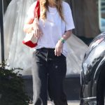 Olivia Wilde in a White Tee Goes Shopping Done at a Toy Store in Studio City 04/07/2024