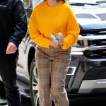 Selena Gomez in a Yellow Sweater Was Seen Filming Only Murders in the Building in New York 04/24/2024