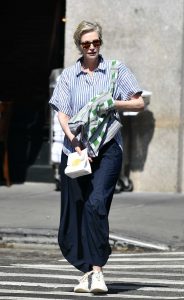 Jane Lynch in a White Sneakers