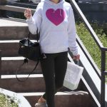 Lisa Rinna in a Grey Hoodie Was Spotted Stepping Out on Mother’s Day in Los Angeles 05/12/2024