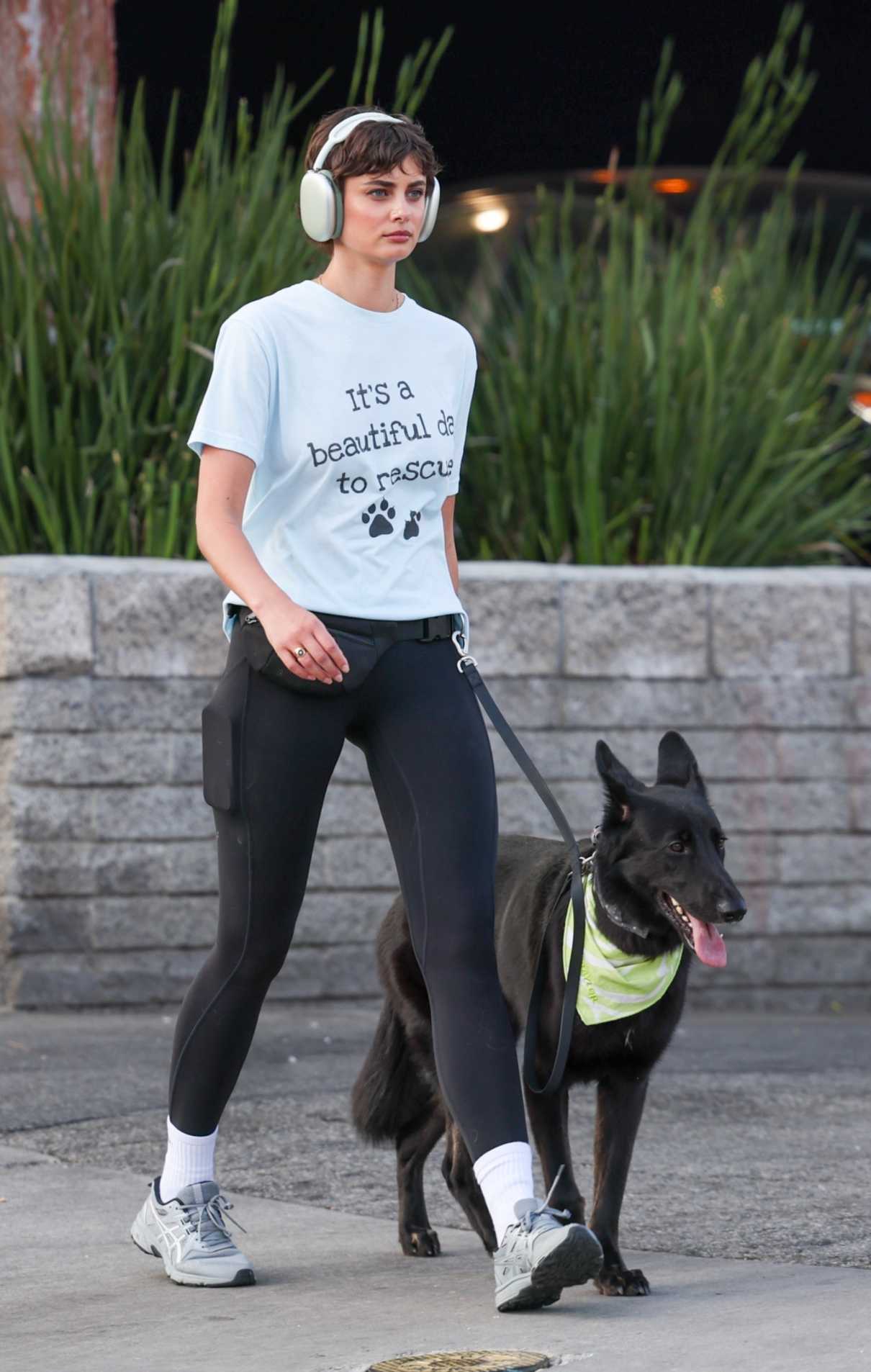 Taylor Hill in a White Tee