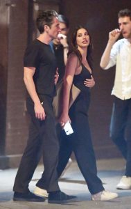 Camila Morrone in a Black Top Was Seen Out with