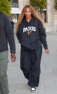 Ciara in a Black Hoodie