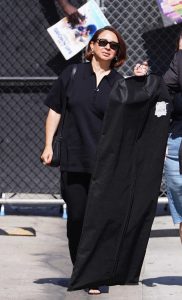 Maya Rudolph in a Black Outfit