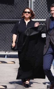 Maya Rudolph in a Black Outfit