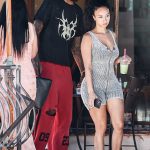 Draya Michele in a Grey Shorts Catsuit Was Seen Out with Jalen Green in Los Angeles 07/08/2024