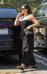 Jenna Dewan in a Black Dress