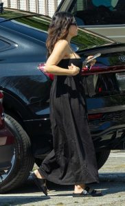 Jenna Dewan in a Black Dress