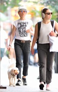 Julianna Margulies in a White Tee