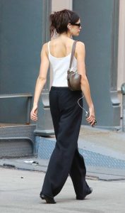 Kaia Gerber in a White Top