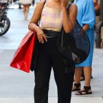 Tracee Ellis Ross in a Black Pants Takes a Phone Call During a Shopping Spree in NYC 07/15/2024
