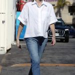 Charlize Theron in a White Shirt Was Spotted on a Rare Outing in Los Angeles 08/20/2024