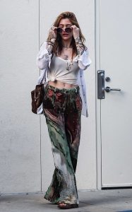 Paris Jackson in a Colorful Pants