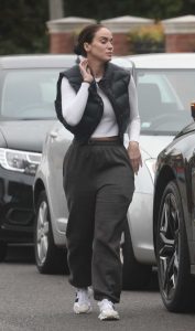 Vicky Pattison in a Black Vest