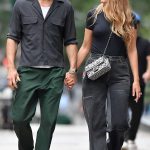 Blake Lively in a Black Tee Was Seen Out with Ryan Reynolds in New York City 09/17/2024