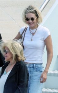 Gigi Hadid in a White Tee