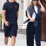 Jessica Alba in a Black Cap Was Seen Out with Cash Warren in Manhattan’s Downtown Area in New York City 09/16/2024