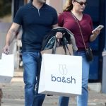 Kelly Brook in a Blue Jeans Was Seen Out with Jeremy Parisi in North London 09/17/2024