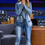 Lainey Wilson Attends The Tonight Show Starring Jimmy Fallon in New York 09/10/2024